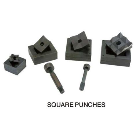 1 square sheet metal punch|1 inch square knockout punch.